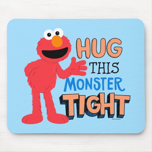 Elmo | Dieses Monster umarmen Mousepad (Vorne)