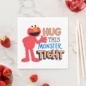 Elmo | Dieses Monster umarmen Serviette (Beispiel)