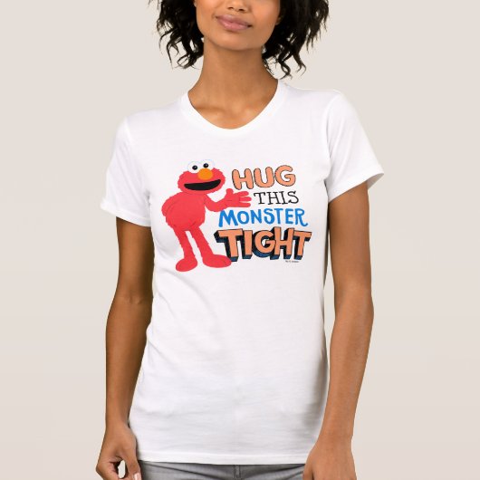 Elmo | Dieses Monster umarmen T-Shirt (Vorderseite)