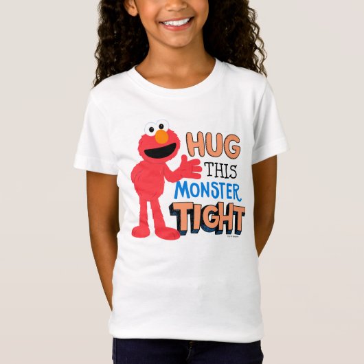 Elmo | Dieses Monster umarmen T-Shirt (Vorderseite)