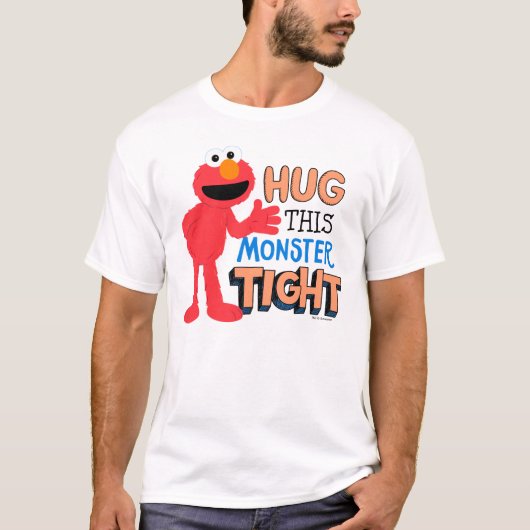Elmo | Dieses Monster umarmen T-Shirt (Vorderseite)