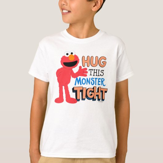Elmo | Dieses Monster umarmen T-Shirt (Vorderseite)