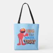 Elmo | Dieses Monster umarmen Tasche (Rückseite)