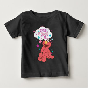 Elmo Ein Lächeln ist immer im Stil Baby T-shirt