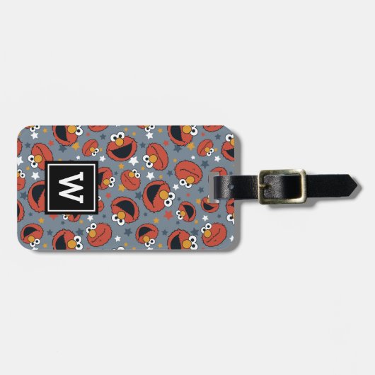 Elmo | Elmo Rules Star Pattern Gepäckanhänger (Vorderseite horizontal)