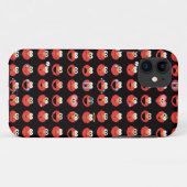 Elmo Emoji Pattern Case-Mate iPhone Hülle (Rückseite (Horizontal))