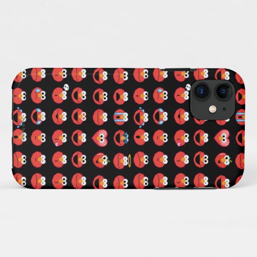 Elmo Emoji Pattern Case-Mate iPhone Hülle (Rückseite (Horizontal))