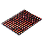 Elmo Emoji Pattern Notizblock (Linke Seite)