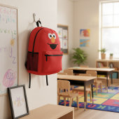 Elmo Face Art Bedruckter Rucksack