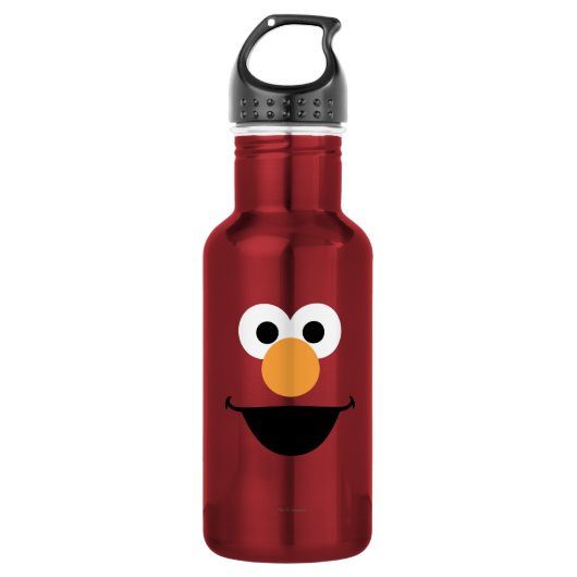 Elmo Face Art Edelstahlflasche (Vorderseite)