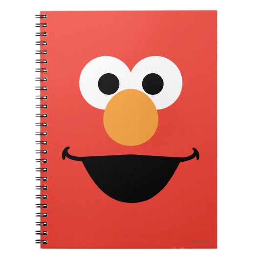 Elmo Face Art Notizblock (Vorderseite)