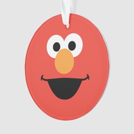 Elmo Face Art Ornament (Vorderseite)