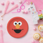 Elmo Face Art Pappteller (Party)