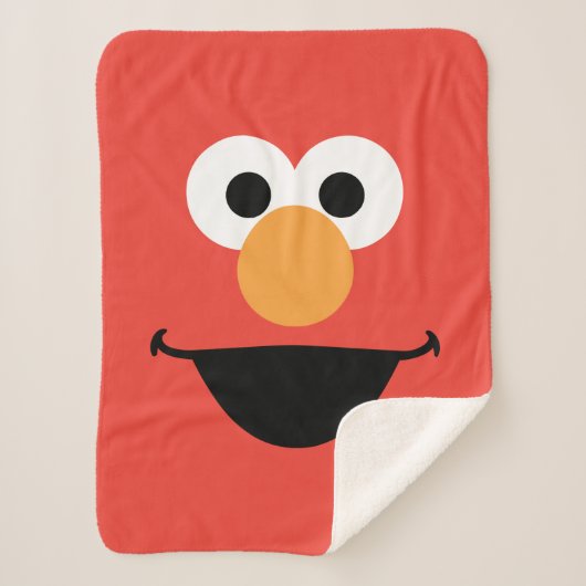 Elmo Face Art Sherpadecke (Vorderseite)