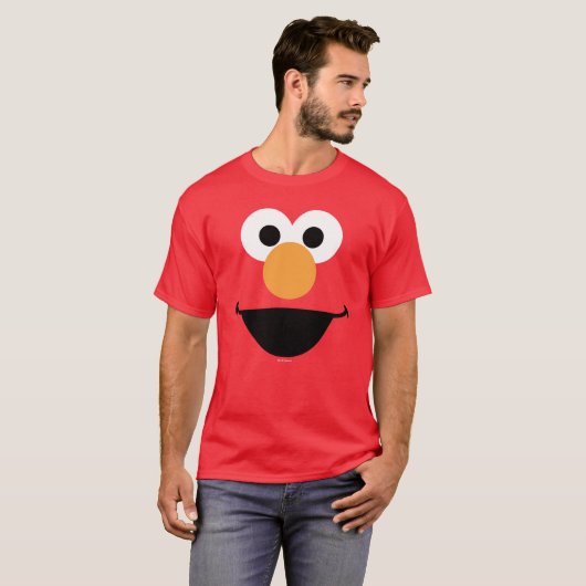 Elmo Face Art T-Shirt (Vorne ganz)