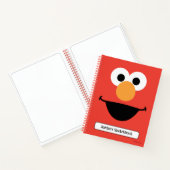 Elmo Face Art Zeichnend Notizblock (Innenseite)