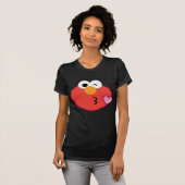 Elmo Face, der einen Kuss wirft T-Shirt (Vorne ganz)