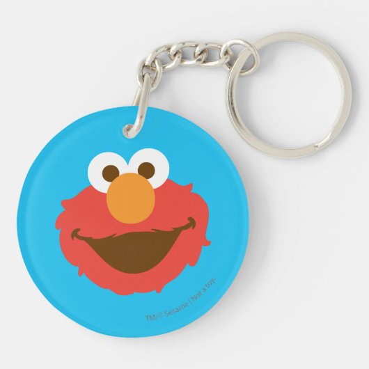 Elmo Face Schlüsselanhänger (Rückseite)
