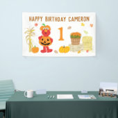 Elmo Fall Birthday in der Sesamstraße Banner (Messeveranstaltung)