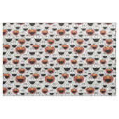 Elmo Farb-Pop-Gesichtsmuster Stoff (Fat Quarter (45,7 x 55,9 cm))