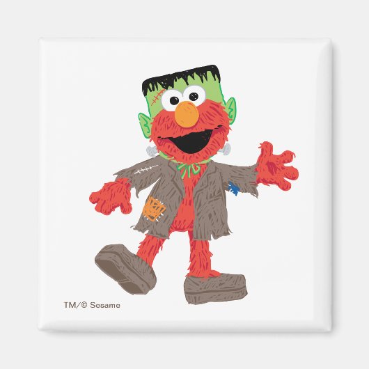 Elmo | Frankenstein Kostüm Magnet (Vorne)