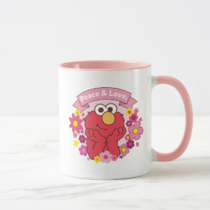 Elmo Frieden und Liebe Tasse
