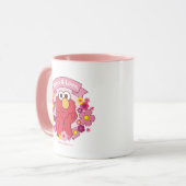 Elmo | Frieden und Liebe Tasse (Vorderseite Links)