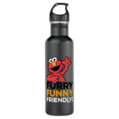 Elmo | Funny Friendly Edelstahlflasche (Vorderseite)