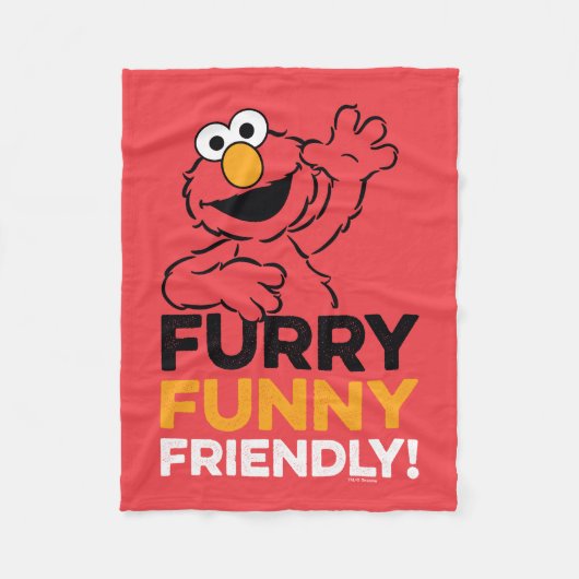 Elmo | Funny Friendly Fleecedecke (Vorderseite)