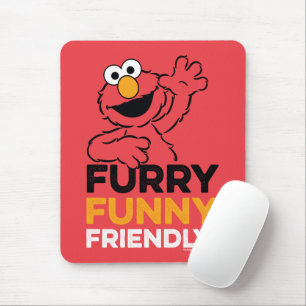 Elmo Funny Friendly Mousepad