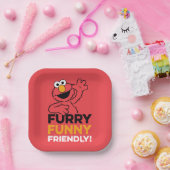 Elmo | Funny Friendly Pappteller (Party)