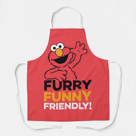 Elmo | Funny Friendly Schürze (Vorderseite)
