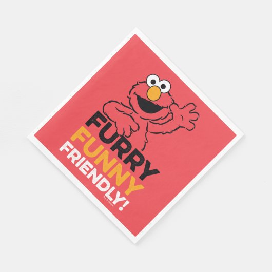 Elmo | Funny Friendly Serviette (Ecke)