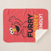 Elmo | Funny Friendly Sherpadecke (Vorderseite (Horizontal))