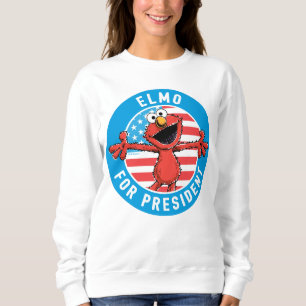 Elmo für den Präsidenten - Flagge Sweatshirt