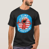Elmo für den Präsidenten - Flagge T-Shirt (Vorderseite)