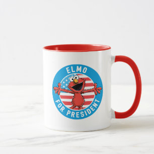 Elmo für den Präsidenten - Flagge Tasse