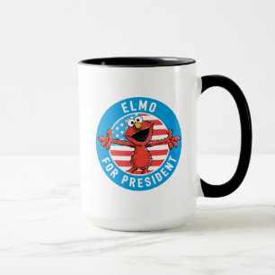 Elmo für den Präsidenten - Flagge Tasse