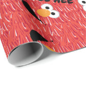 Elmo Fur Face Pattern Geschenkpapier (Rolleneckpunkt)