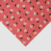 Elmo Fur Face Pattern Seidenpapier (Ausschnitt)