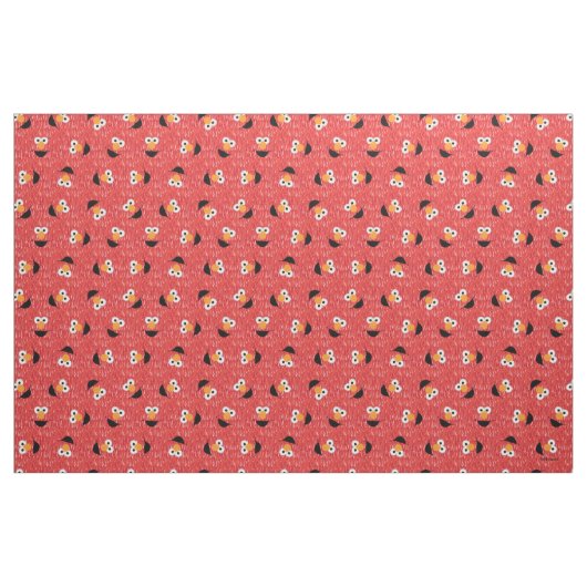 Elmo Fur Face Pattern Stoff (Yard (91,4 cm))