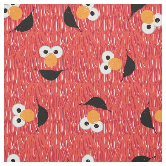 Elmo Fur Face Pattern Stoff (Muster)
