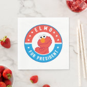 Elmo für Präsident Abzeichen Serviette (Beispiel)