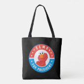 Elmo für Präsident Abzeichen Tasche (Rückseite)