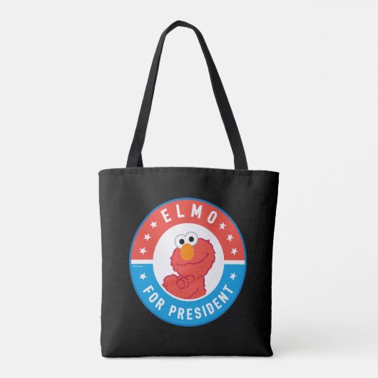 Elmo für Präsident Abzeichen Tasche (Rückseite)