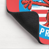 Elmo für Präsident - Flagge Mousepad (Ecke)