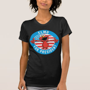 Elmo für Präsident - Flagge T-Shirt