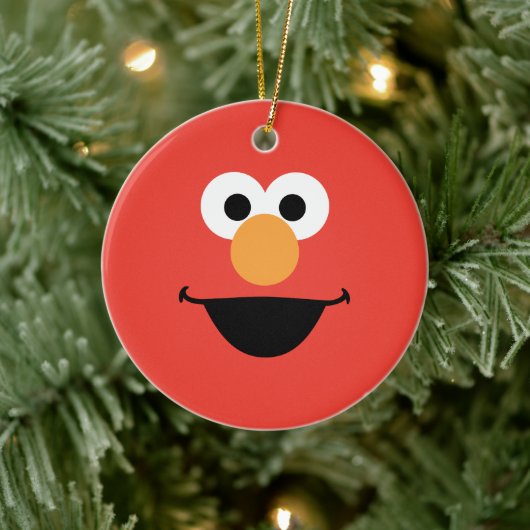 Elmo-Gesichtskunst Keramik Ornament (Baum)