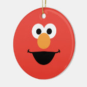 Elmo-Gesichtskunst Keramik Ornament (Links)