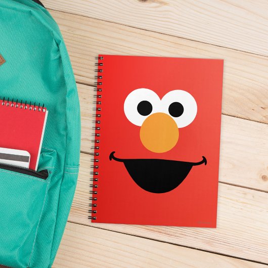 Elmo-Gesichtskunst Notizblock